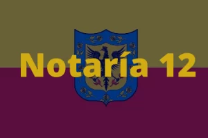 Notaría 12 Bogotá