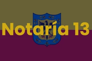 Notaría 13 Bogotá