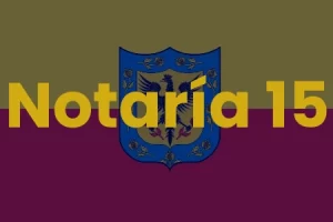 Notaría 15 Bogotá