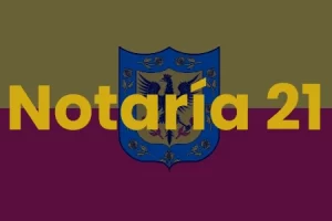 Notaría 21 de Bogotá
