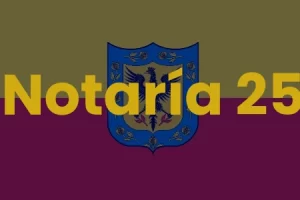 Notaría 25 Bogotá