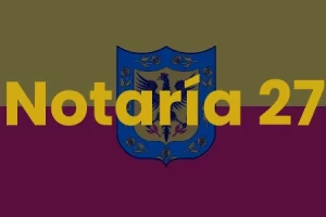 Notaría 27 de Bogotá