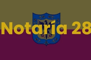 Notaría 28 Bogotá